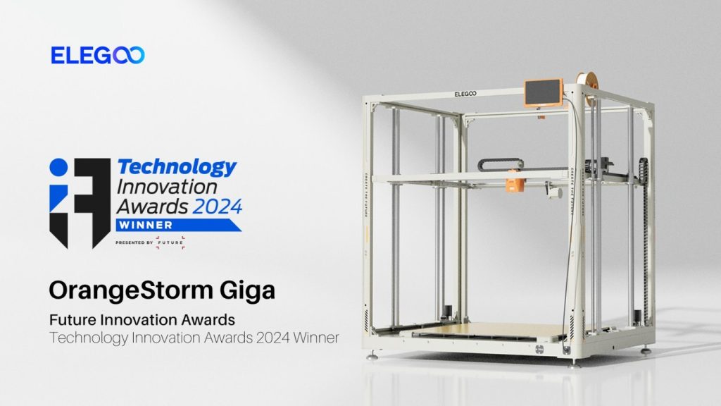 Elegoo’s OrangeStorm Giga Wins Technology Innovation Award